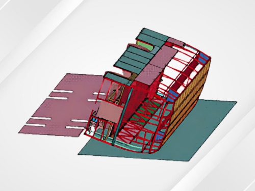 FOPS FEA test simulation