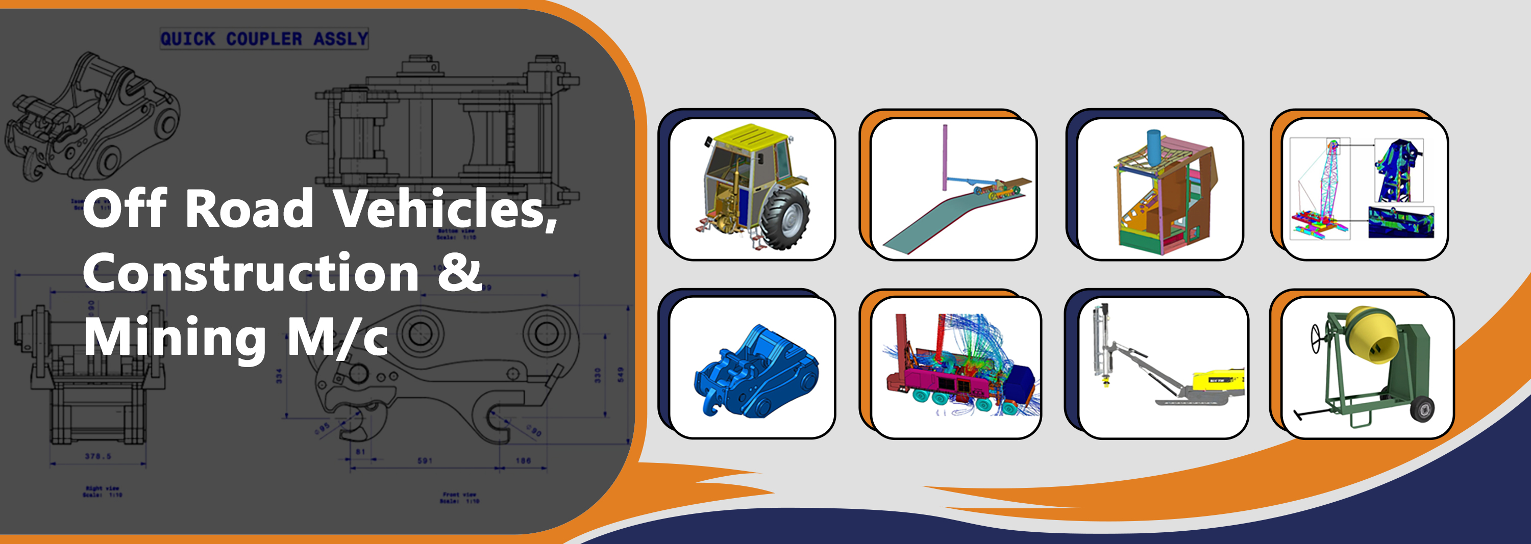 Off Road Vehicles, Construction and Mining engineering industry